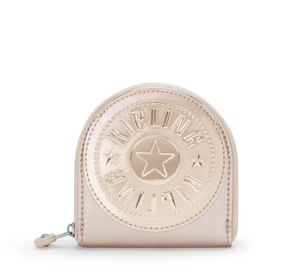 MONEDERO CRESITA  KIPLING  QUARTZ METALLIC